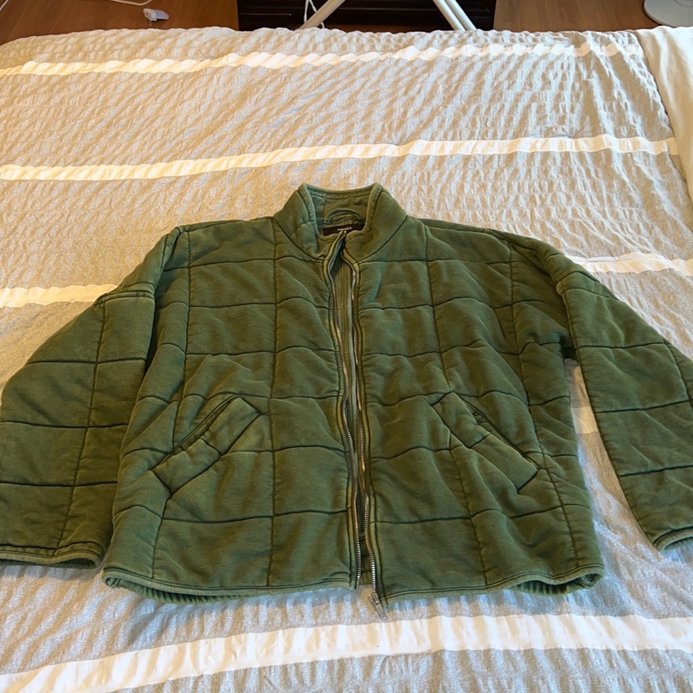 Forever 21 Quilted Zip Up Jacket - Free People Dupe